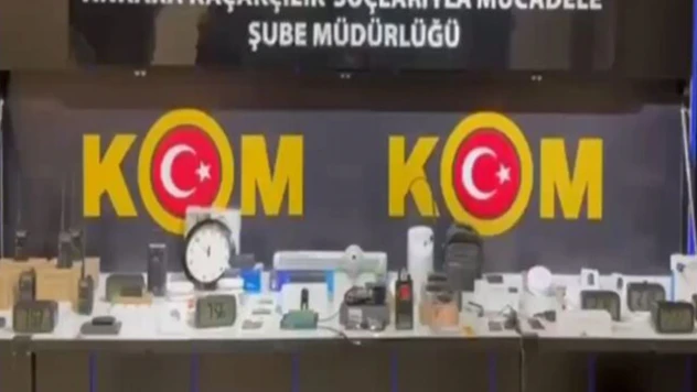 Yasa dışı dinleme ve görüntüleme cihazı operasyonu