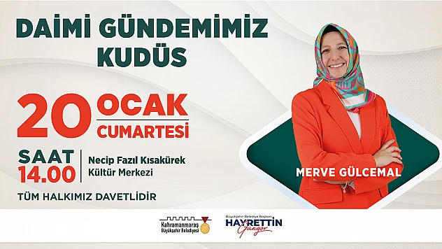 Yazar Merve Gülcemal, Kudüs'ü anlatacak