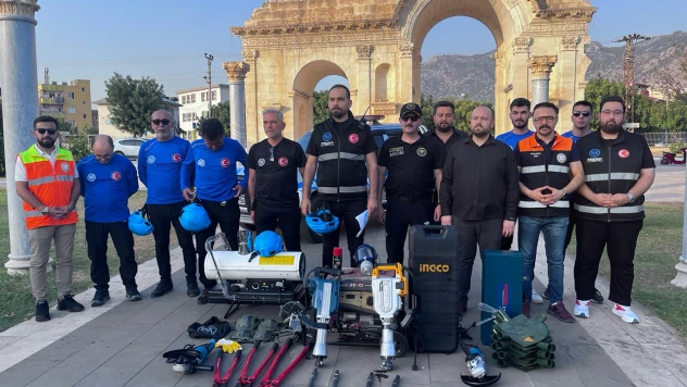 Yesevi Arama Kurtarma ekibine yeni araç ve teçhizat desteği