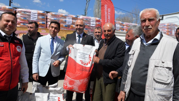 Kahramanmaraş'ta ayçiçeği üretimine tohum desteği