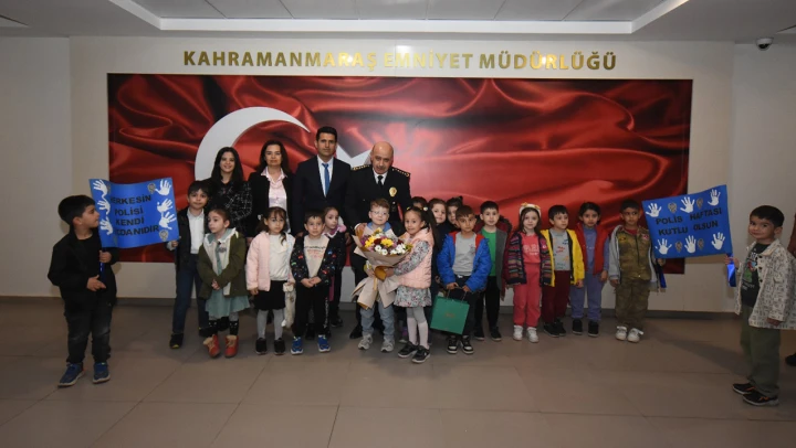 Kahramanmaraş'ta öğrencilerden anlamlı ziyaret