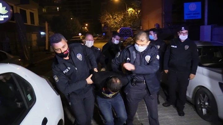 Polisten kaçmaya çalışan 3 şüpheli yakalandı