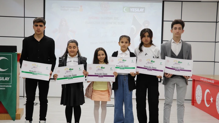 Sağlıklı nesil, sağlıklı gelecek yarışmasının ödülleri sahiplerini buldu