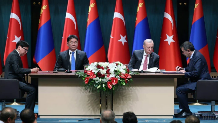 Türkiye ile Moğolistan arasında iş birliği anlaşması imzalandı