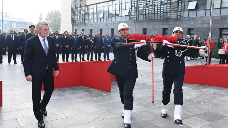 Atatürk, vefatının 87’nci yıl dönümünde saygıyla anıldı