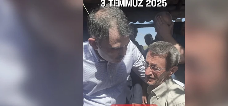 Bakan Kurum'dan Ödemiş'teki orman yangınında evi yanan Cavit amca paylaşımı