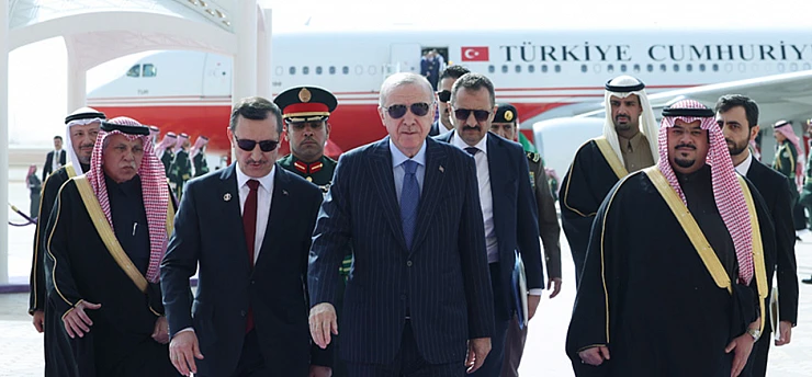 Cumhurbaşkanı Erdoğan Suudi Arabistan'da