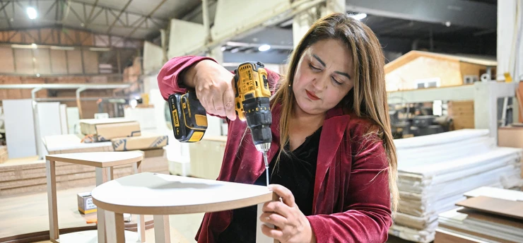 Kadın girişimciden 8 ülkeye ihracat