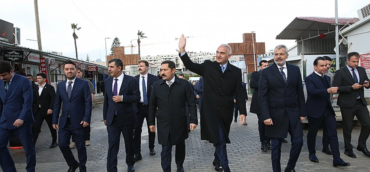 Kültür ve Turizm Bakanı Mehmet Nuri Ersoy, Hatay'da