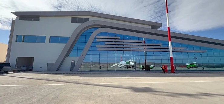 Nevşehir Kapadokya Havalimanı'nın yeni yolcu salonları hizmete açıldı