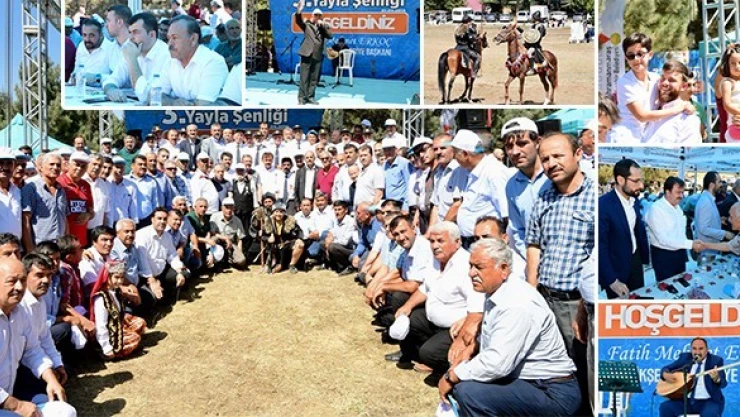 3. Muhtarlar ve Sivil Toplum Kuruluşları Yayla Şenliklerine Yoğun İlgi!