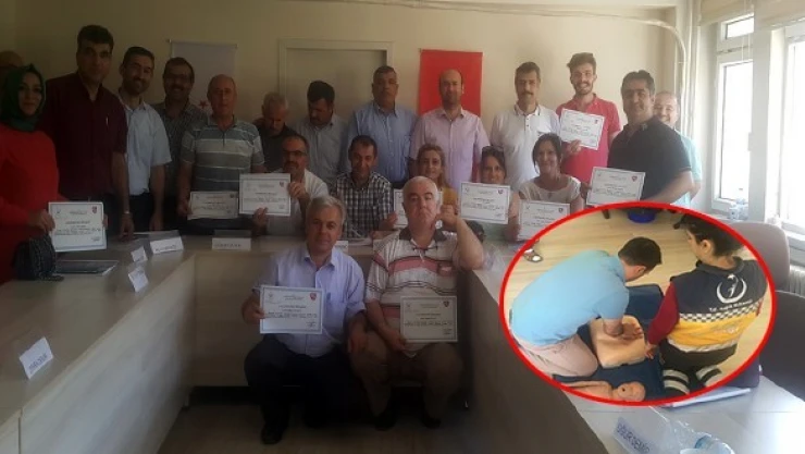 KSÜ Personeline İlkyardım Eğitimi Verildi