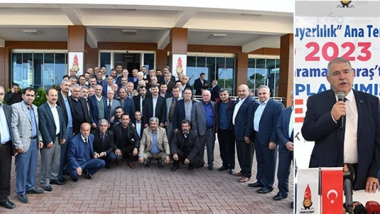 Başkan Mahçiçek, EXPO 2023 Onikişubat'ı Muhtarlara Tanıttı!