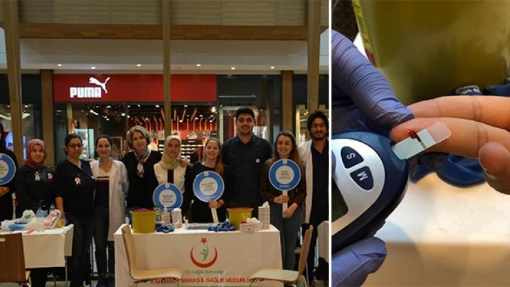 Kahramanmaraş'ta Halk Diyabete Karşı Bilinçlendiriliyor!