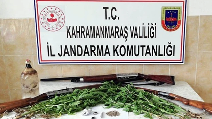 Kahramanmaraş'ta uyuşturucu operasyonu!