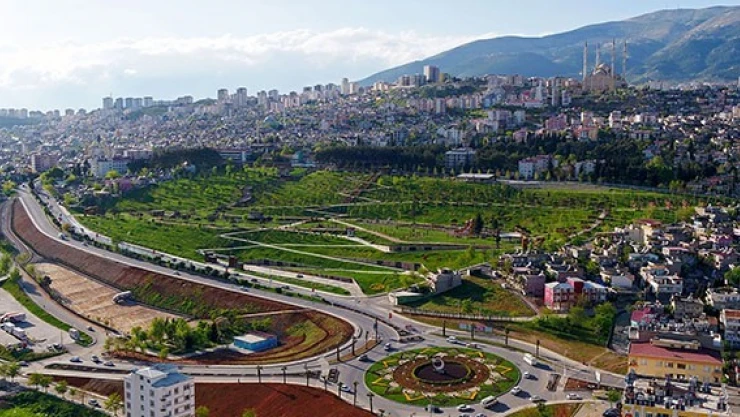 Kahramanmaraş'ta yeşil alan miktarı kişi başı, 4,6 metrekare!