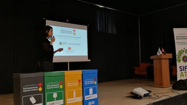 Sıfır atık eğitimleri Kahramanmaraş'ta devam ediyor!