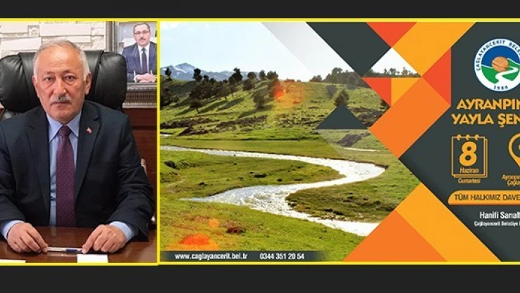 Ayranpınar 1'inci Yayla Şenliği, 8 Haziran'da