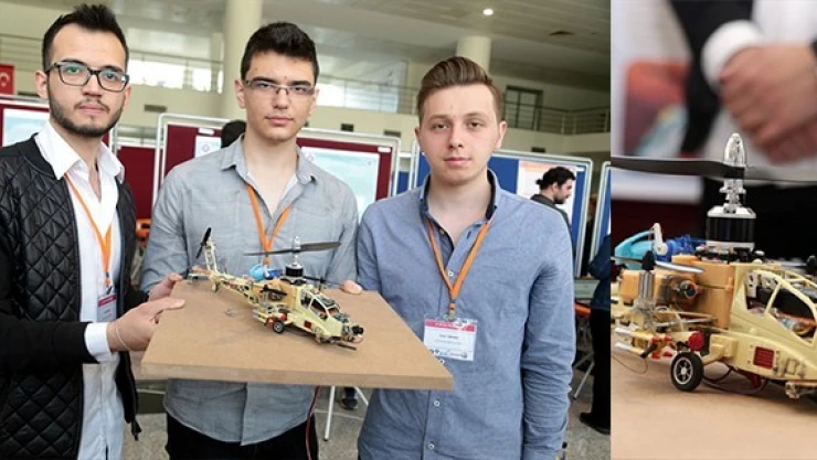 KSÜ'nün genç mucitleri 'Fedai-B'yi tasarladı!