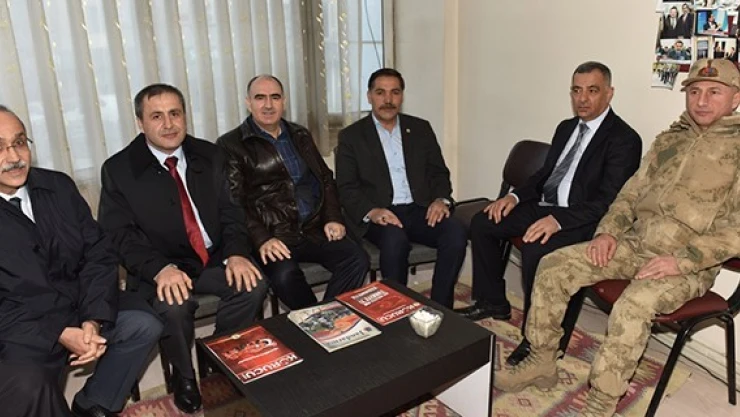 Vali Özkan, Kahramanmaraş Güvenlik Korucuları Derneğinde!