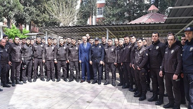 Başkan Okay'dan bekçilere teşekkür!