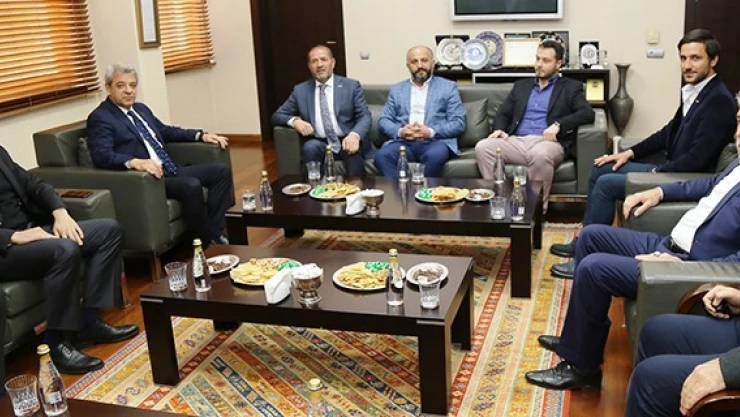 MÜSİAD'tan KMTSO'ya ziyaret! 