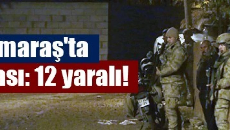 Kahramanmaraş'ta 'saman' kavgası: 12 yaralı!