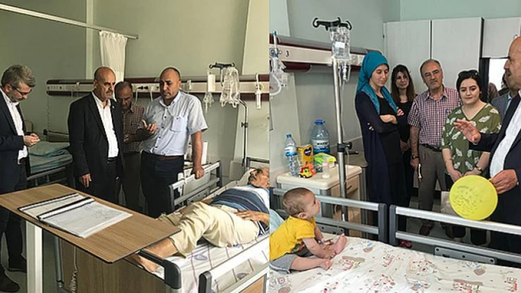 İmran Kılıç, KSÜ Tıp Merkezini ziyaret etti