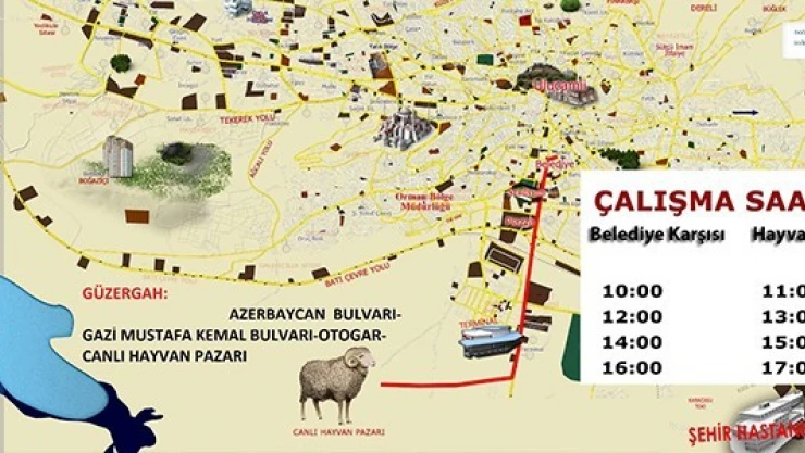 Kahramanmaraş'ta Canlı Hayvan Borsası'na seferler başladı!