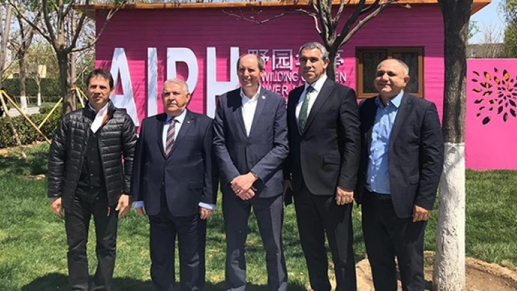 Başkan Mahçiçek, Pekin'de!