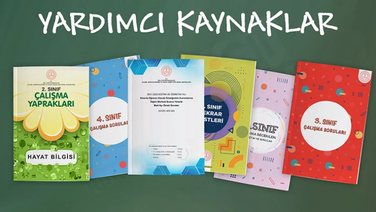 10 bin soruluk yardımcı kaynak paketi yayımlandı