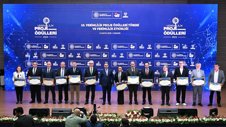 10'uncu Verimlilik Proje Ödülleri sahiplerini buldu
