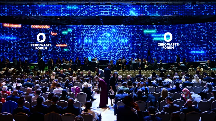 104 ülkeden katılımı ile sıfır atık forumu İstanbul'da başladı