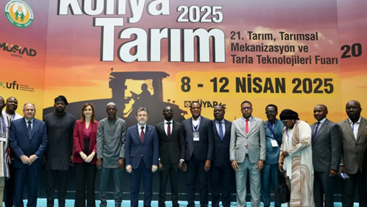11 ülkenin temsilcileri Konya Tarım Fuarı'nda buluştu
