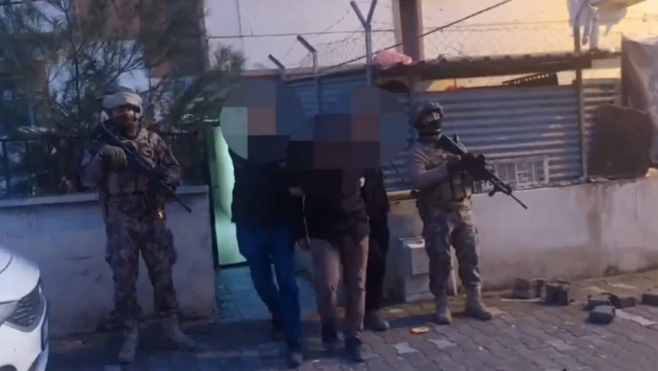 16 ilde bölücü terör örgütüne operasyon