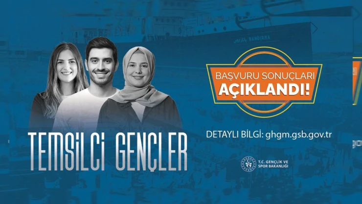 19 Mayıs için 'Temsilci Genç' başvuru sonuçları açıklandı
