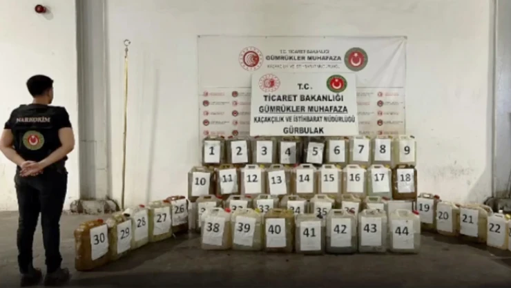 2,7 milyar TL'lik Metamfetamin ele geçirildi