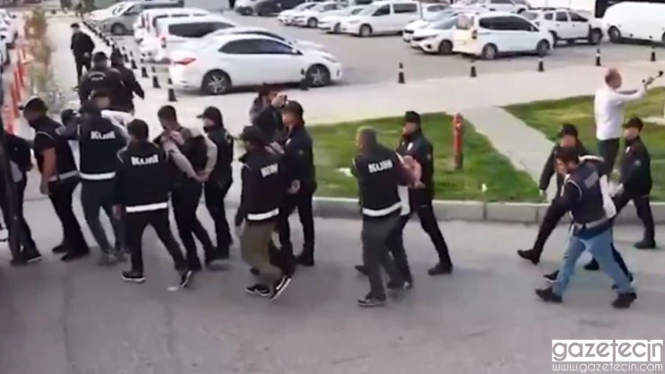 2 ayrı suç örgütü ve elebaşları kıskıvrak yakalandı