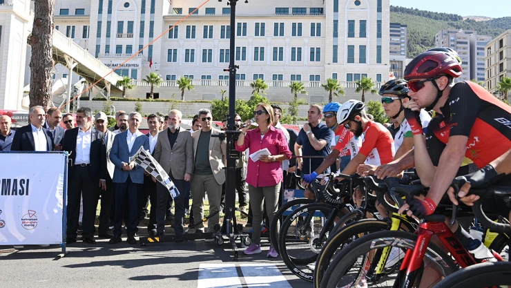 2'nci Uluslararası Kahramanmaraş Bisiklet Yarışması start aldı