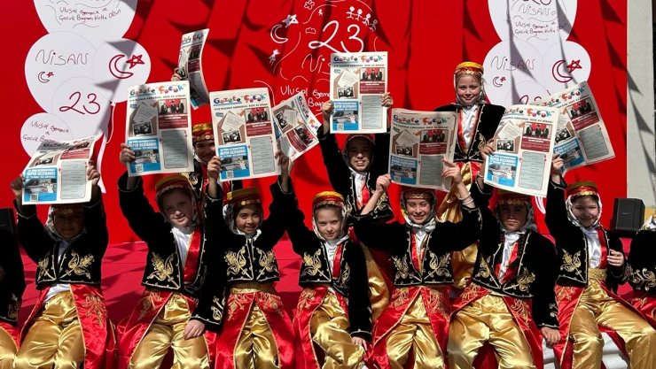 23 Nisan'a özel hazırlanan Gazete Çocuk yayında