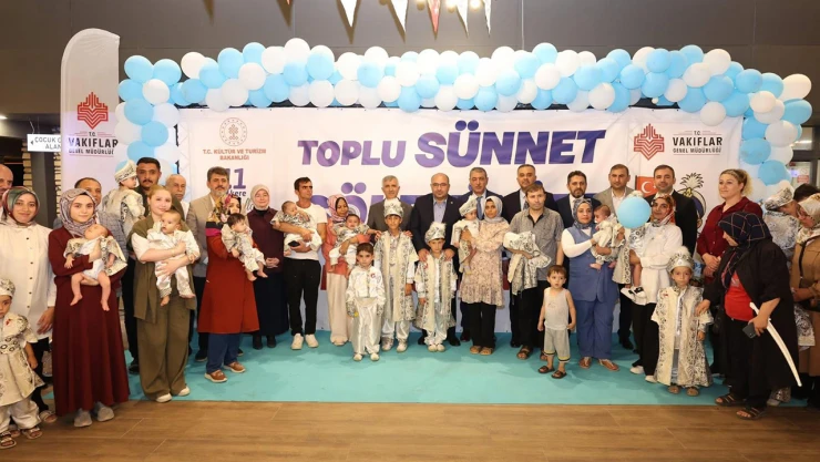 25 çocuk için Kahramanmaraş'ta toplu sünnet şöleni düzenlendi