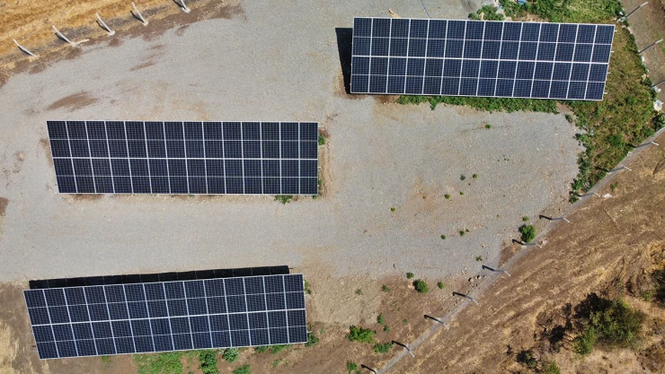 250 haneli köyün su sıkıntısı güneş enerjisi santraliyle çözüldü