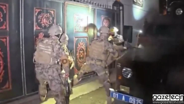 4 ayrı organize suç örgütüne operasyon