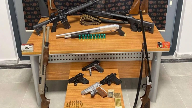 4 günde 750 silah ele geçirildi, 878 şüpheli yakaladı