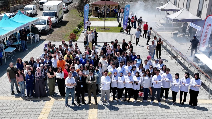 46 m uzunluğundaki mangalda hazırlandı! Tüm Türkiye'ye tanıtılacak