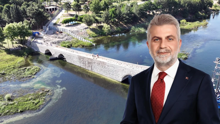 500 yıllık tarihi köprünün restorasyonunda sona gelindi