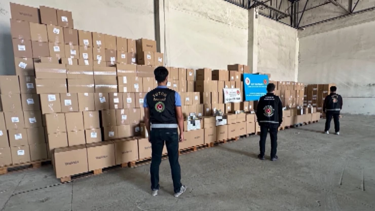 51 milyondan fazla makarona el konuldu