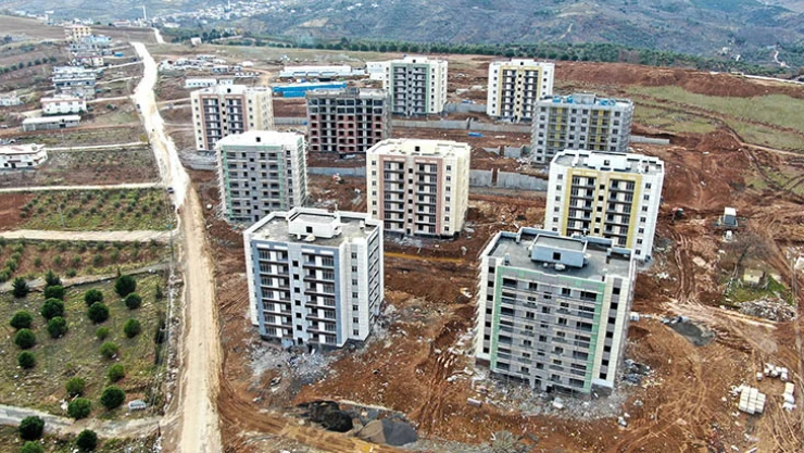 555 Konutun teslimi 2022 Mart ayında başlayacak