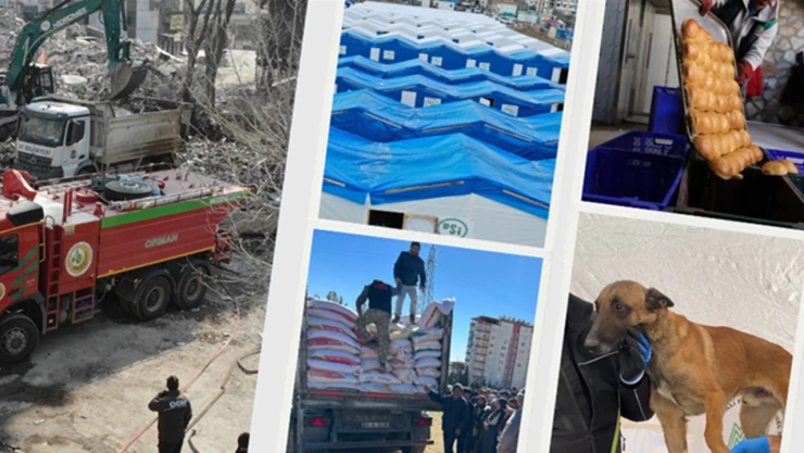 6 Şubat depremlerinden etkilenen illere, 14 milyar lira destekleme yapıldı