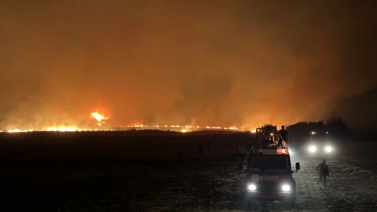 60 arazöz, 350 personel ve 21 hava haracı müdahale ediyor
